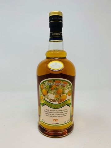 OMAR CASK STRENGTH ORANGE BRANDY FINISHED WHISKY
