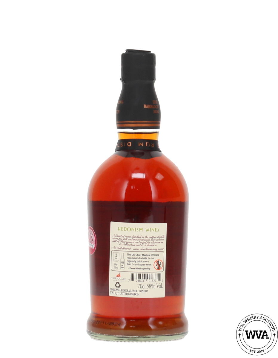 Foursquare 14 Year Old Rum - Hedonism Wines Private Cask