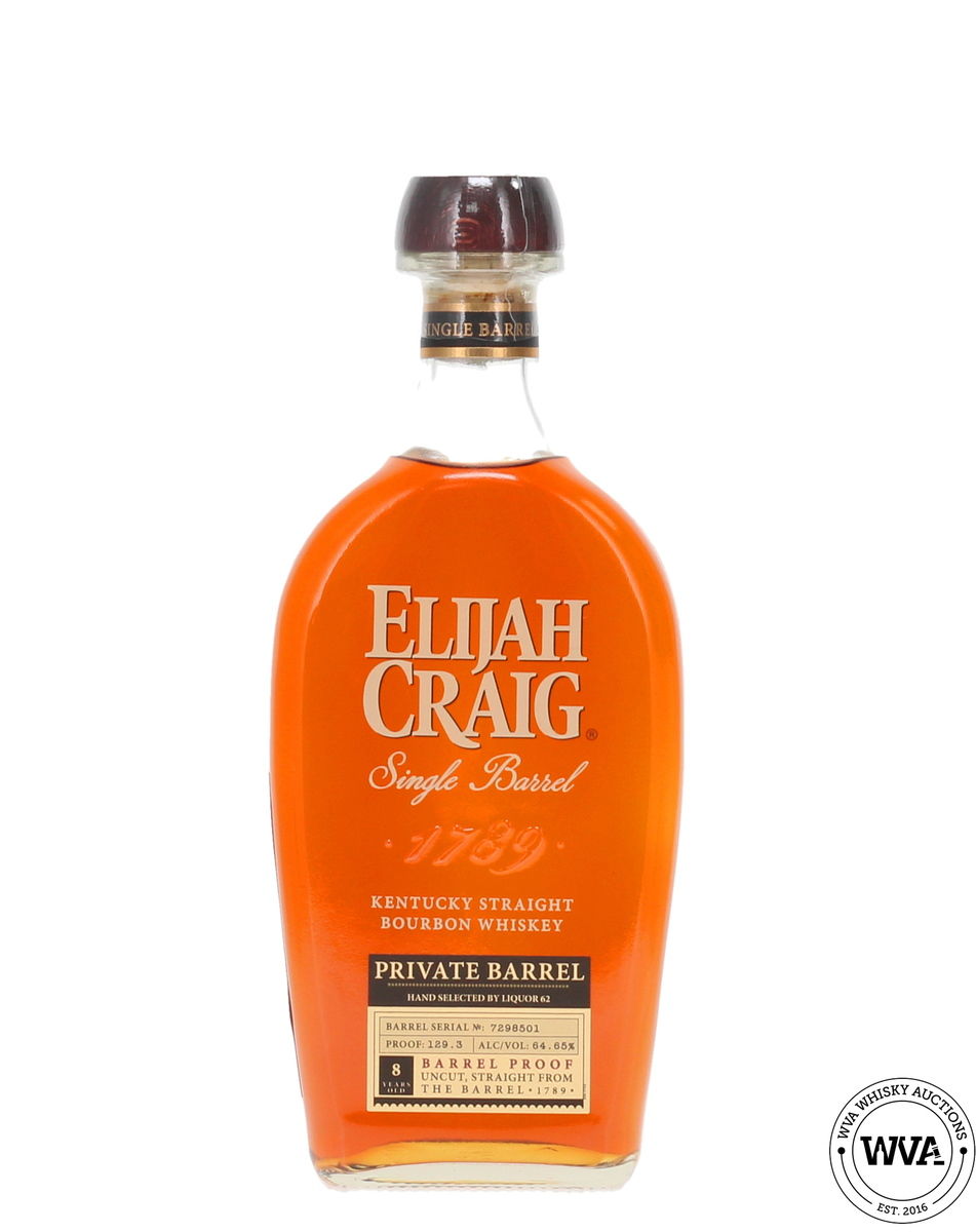 Elijah Craig 8 Year Old - Liquor 62 Private Barrel