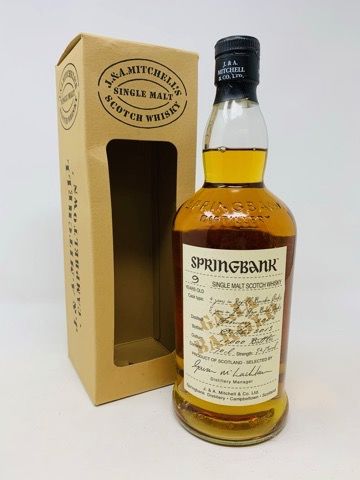 SPRINGBANK 9 YEAR OLD GAJA BAROLO WOOD LIMITED RELEASE