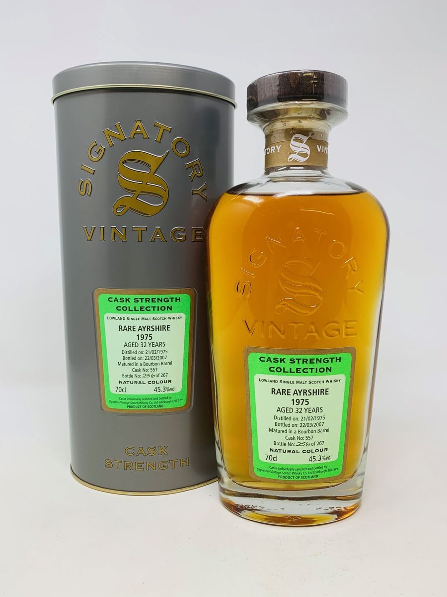 LADYBURN - RARE AYRSHIRE 1975 32 YEAR OLD SIGNATORY VINTAGE