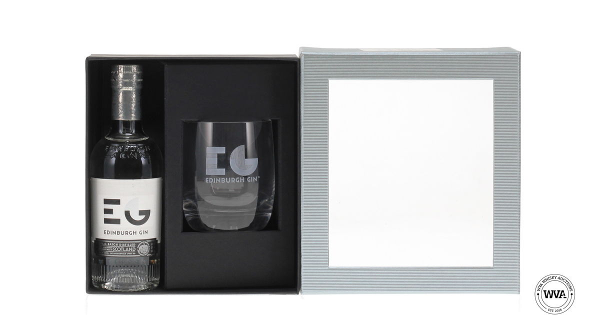 Edinburgh Gin Small Batch (20cl) & Glass