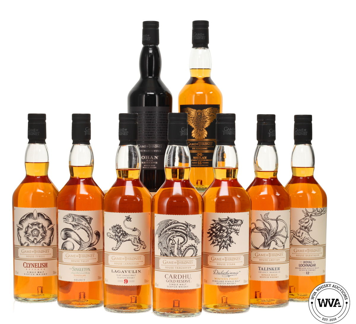 Game of Thrones Set (9x70cl) 
