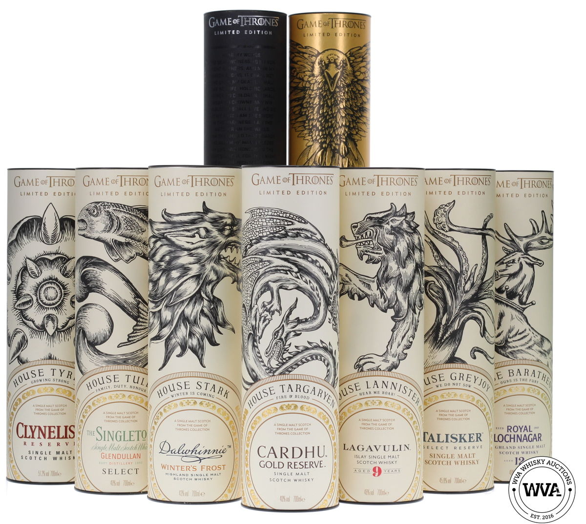 Game of Thrones Set (9x70cl) 