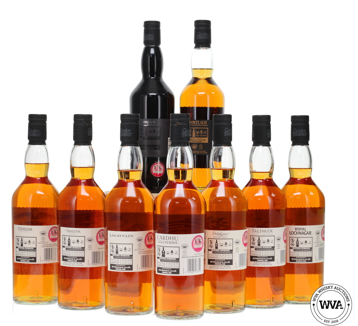 Game of Thrones Set (9x70cl) 
