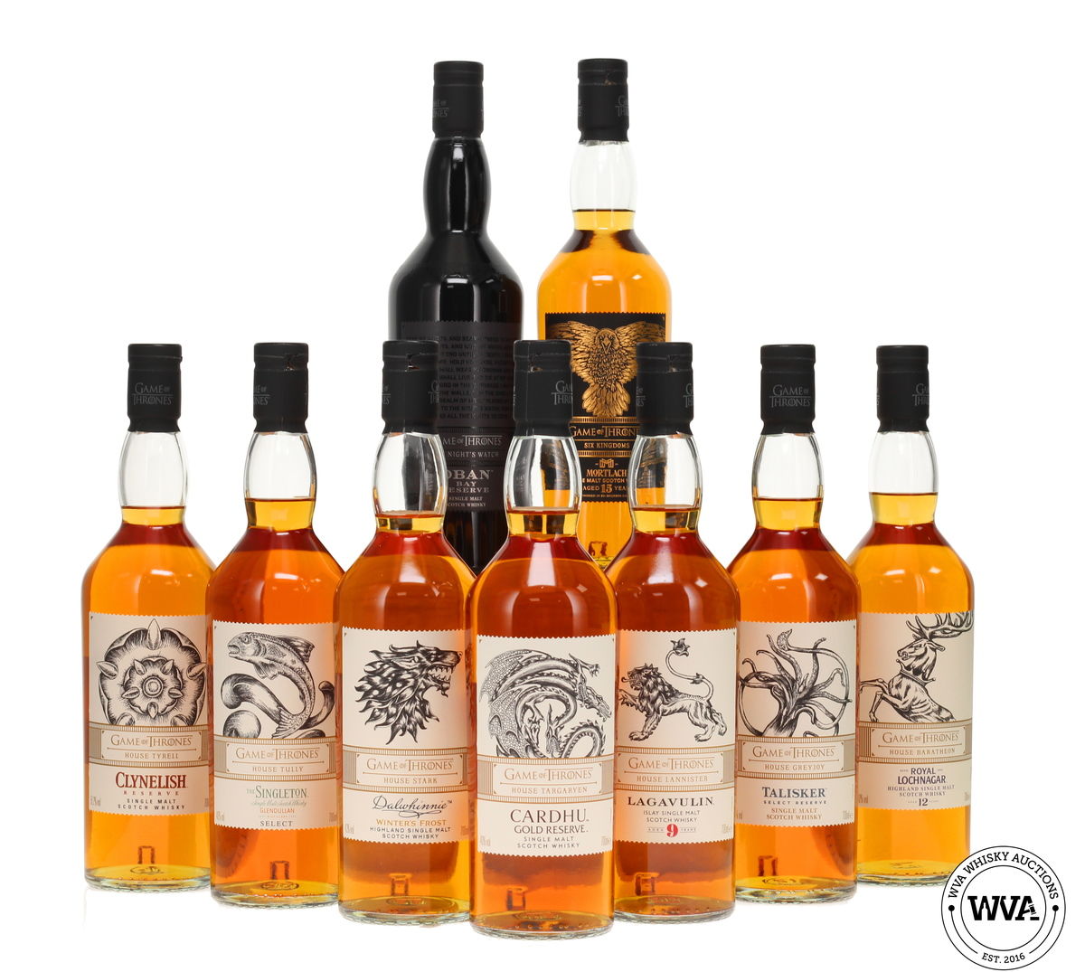 Game of Thrones Set (9x70cl) 