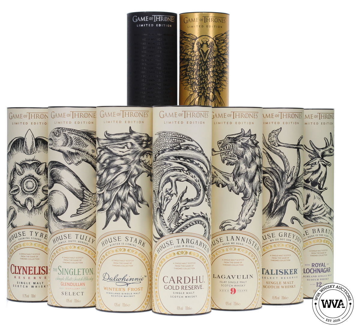 Game of Thrones Set (9x70cl) 