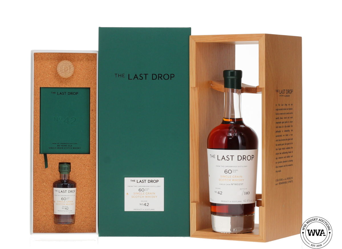  The Last Drop Carsebridge 60-Year-Old Single Grain Scotch Whisky (Release No. 42), 