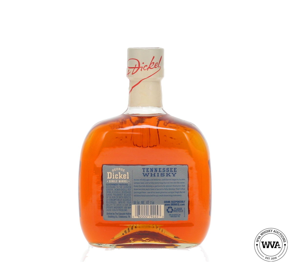 George Dickel 15 Year Old Tennessee Single Barrel Whisky