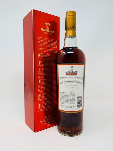 LOT 2756 - THE MACALLAN CASK STRENGTH US IMPORT (RESERVE PRICE £400.00)