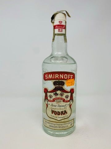 SMIRNOFF 1980'S RED LABEL VODKA 1 LITRE