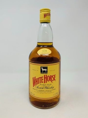 WHITE HORSE FINE OLD SCOTCH WHISKY  1 LITRE