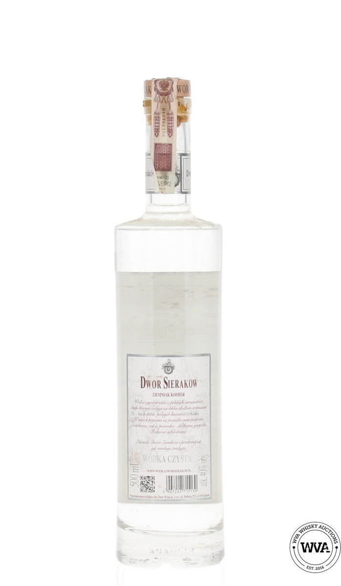 Dwór Sieraków Ziemniak Kosher Vodka
