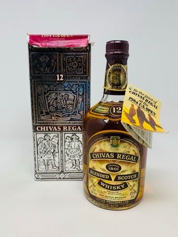 CHIVAS REGAL 12 YEAR OLD 1980's 1984 US OPEN