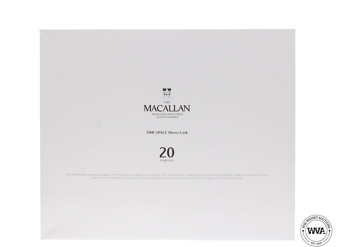 Macallan 20 Year Old TIME:SPACE Sherry Cask