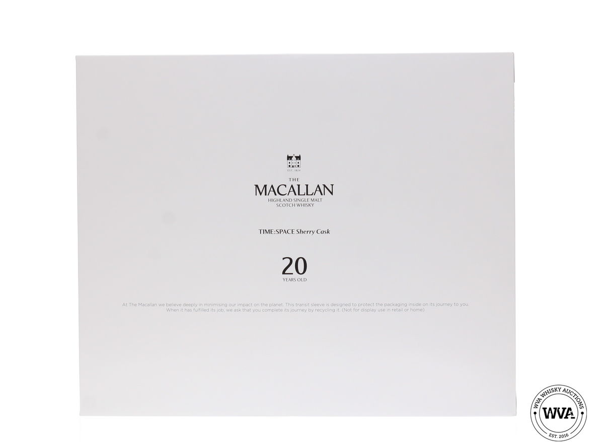 Macallan 20 Year Old TIME:SPACE Sherry Cask