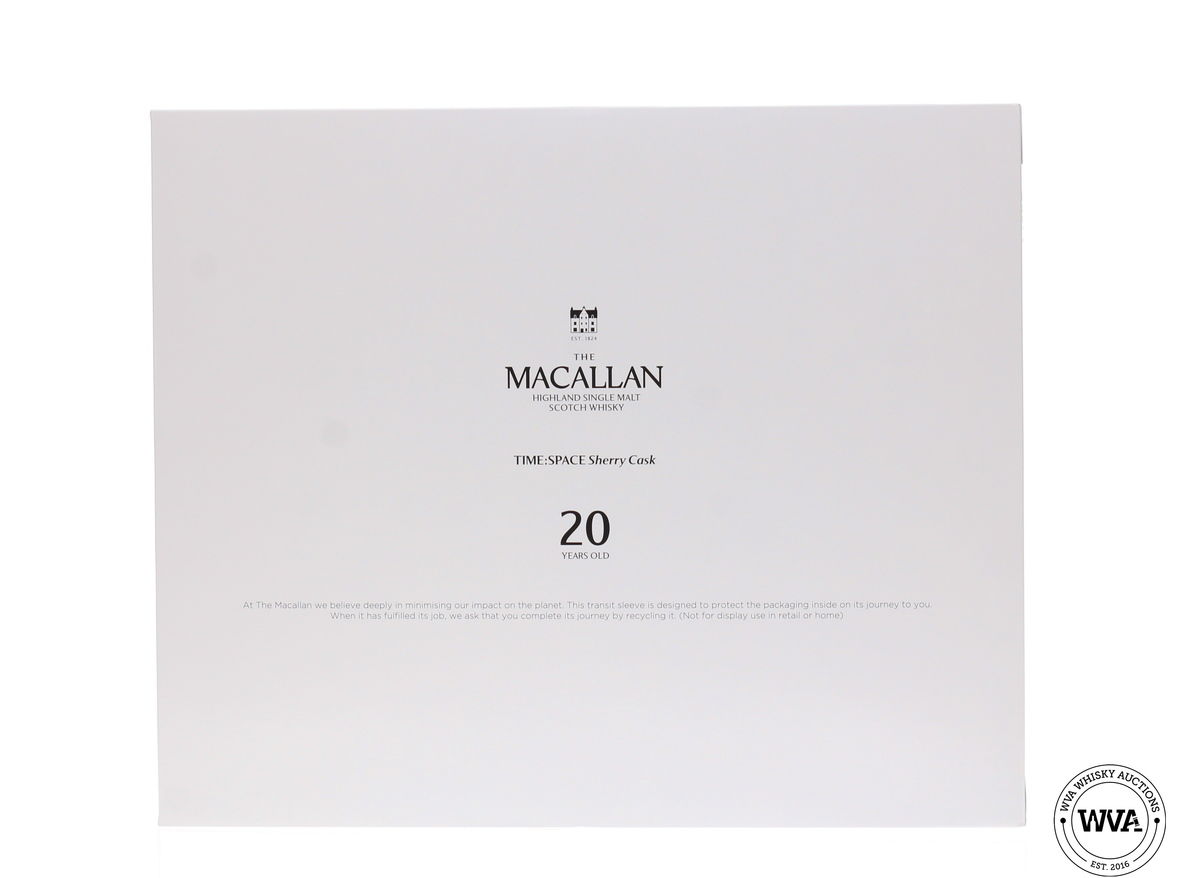 Macallan 20 Year Old TIME:SPACE Sherry Cask