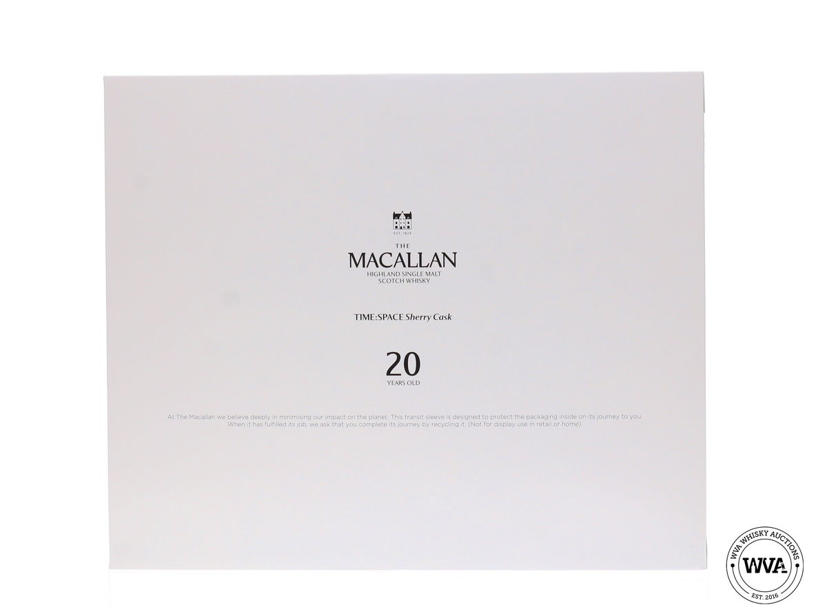 Macallan 20 Year Old TIME:SPACE Sherry Cask