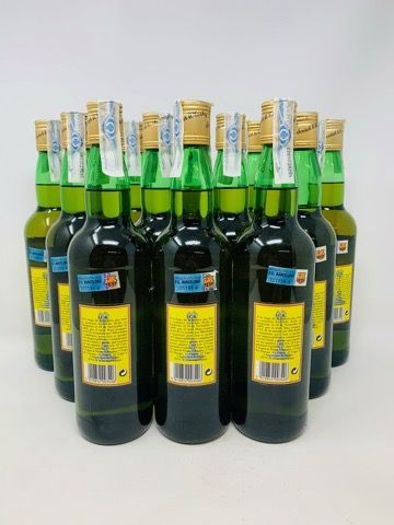 12 X F.C BARCELONA DE LUX BLENDED SCOTCH WHISKY