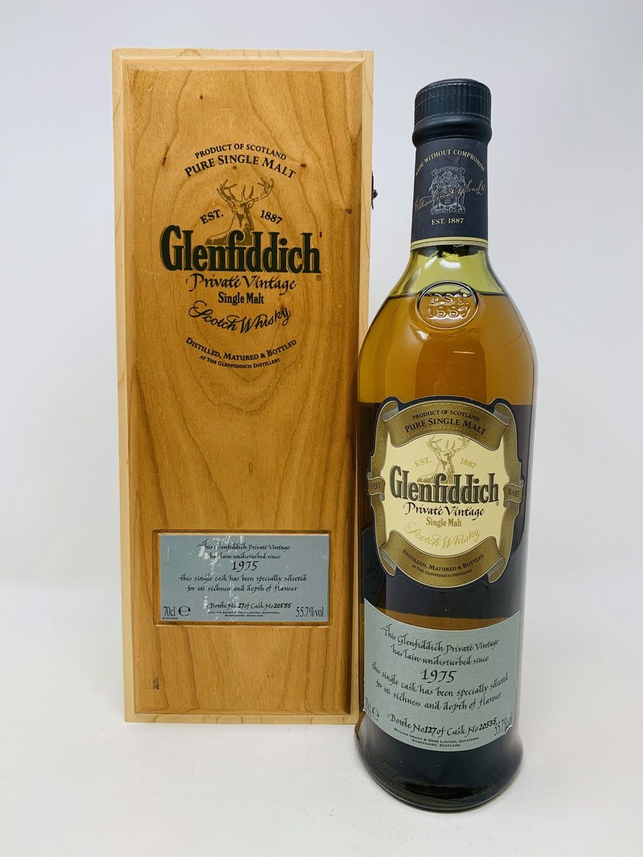 GLENFIDDICH 1975 PRIVATE VINTAGE #20535  
