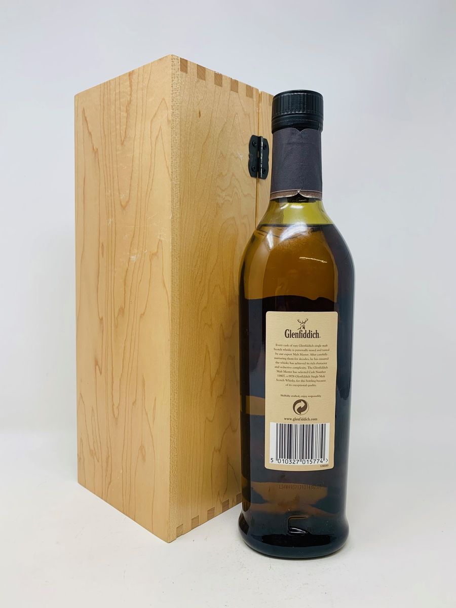 GLENFIDDICH 1978 RARE COLLECTION 34 YEAR OLD CASK 11807