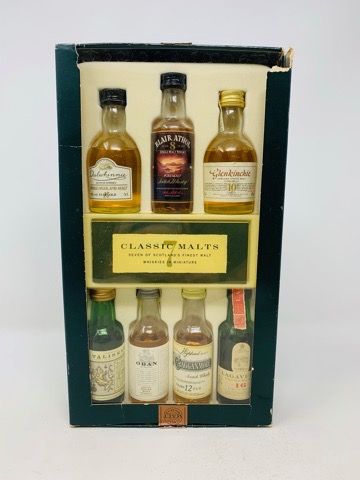 THE CLASSIC MALTS MINIATURES SELECTION BOX