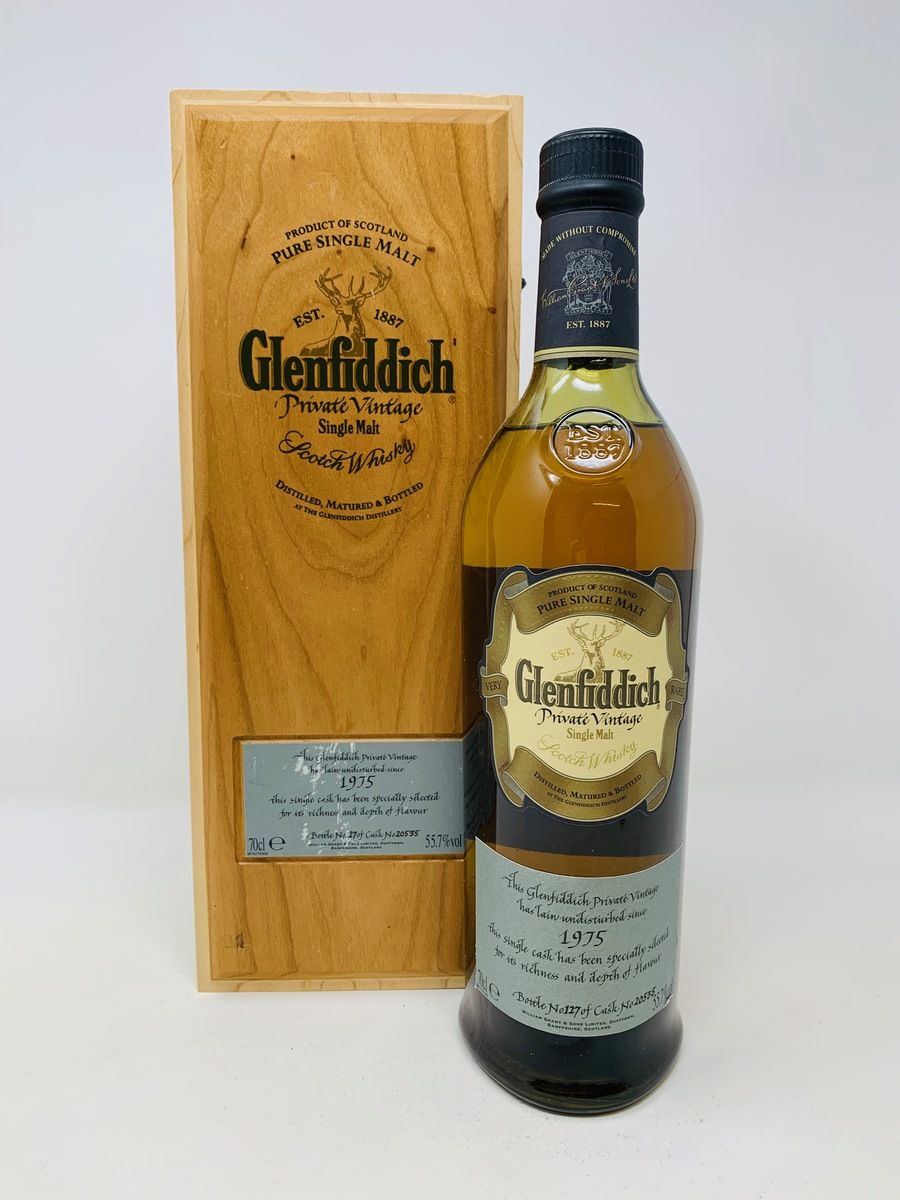 GLENFIDDICH 1975 PRIVATE VINTAGE #20535  