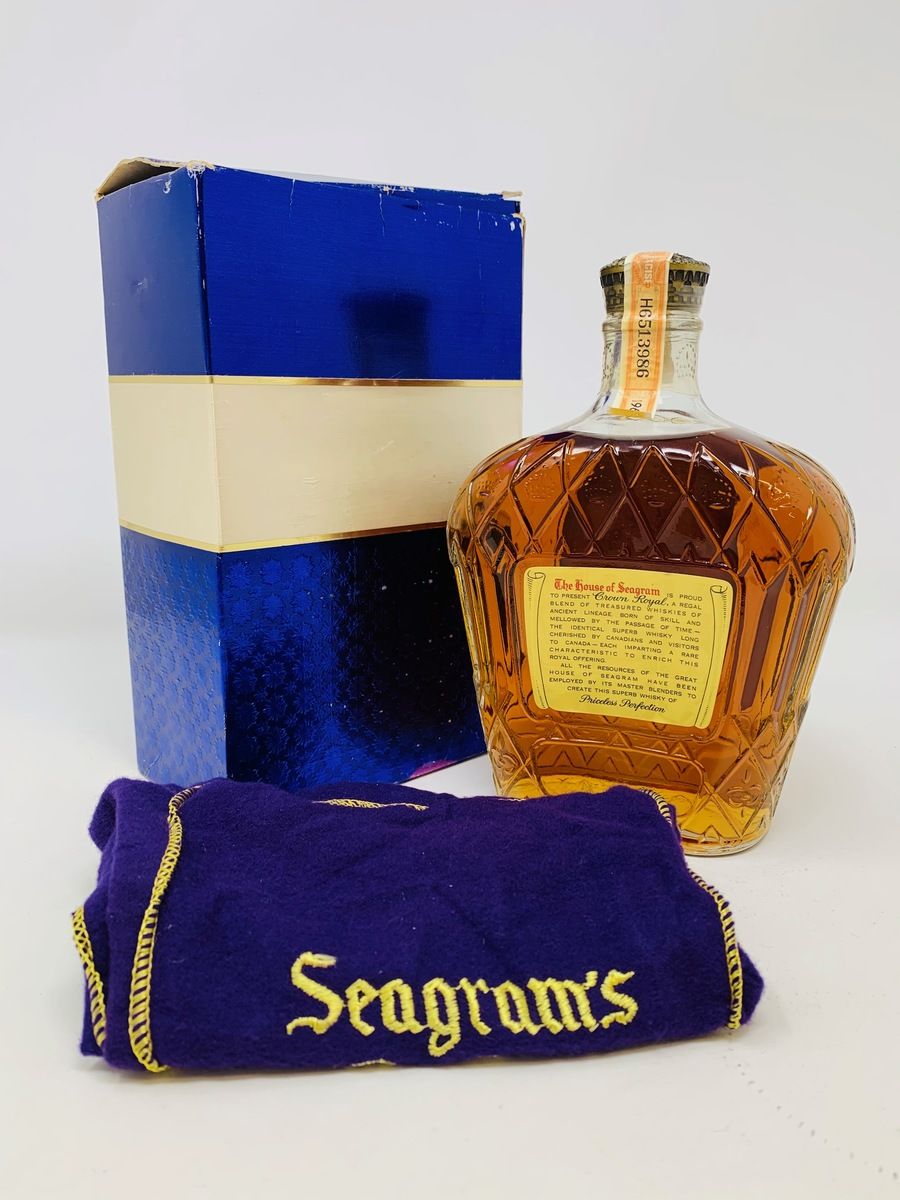 SEAGRAMS CROWN ROYAL 1960'S 80 PROOF