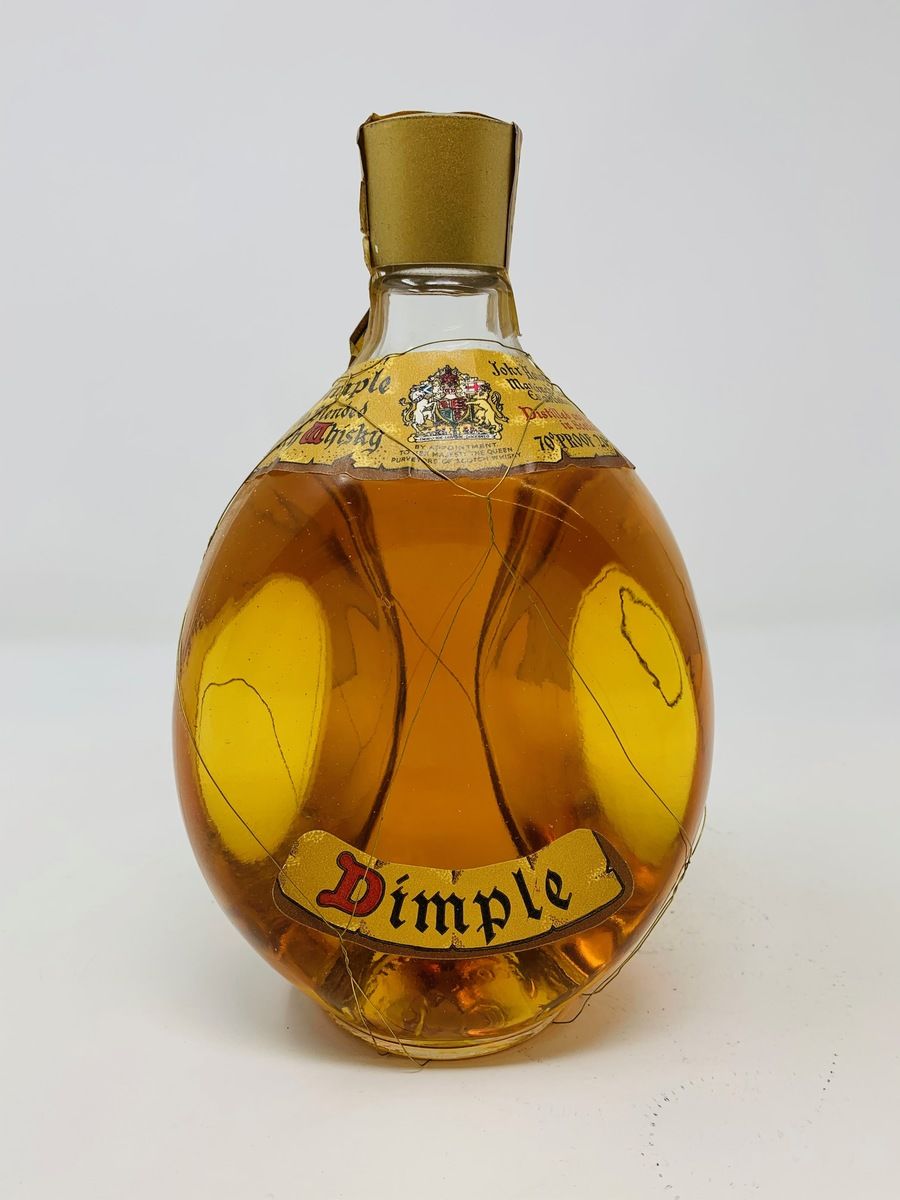 DIMPLE WHISKY 26 2/3 FL OZ 1970's