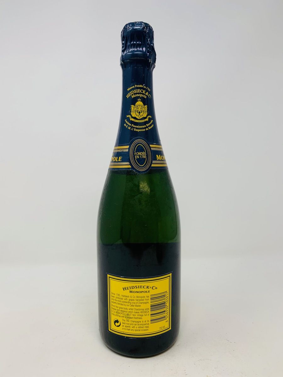 HEIDSIECK & CO MONOPOLE BLUE TOP CHAMPAGNE BRUT
