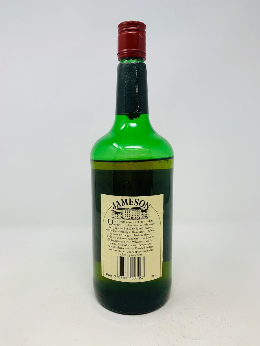 JAMESON'S IRISH WHISKEY 1 LITRE