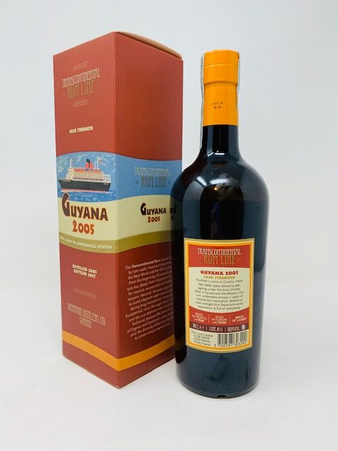 LOT 2878 - TRANSCONTINENTAL RUM LINE GUYANA 2005 (NO RESERVE)