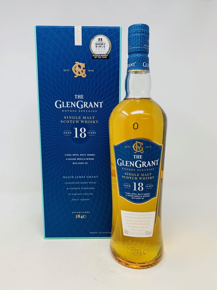 GLEN GRANT 18 YEAR OLD RARE EDITION 1 LITRE 