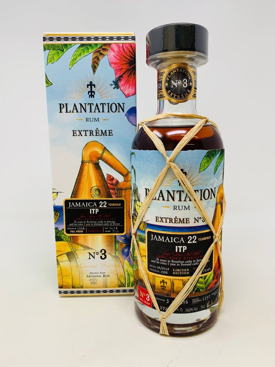 PLANTATION 1996 22 YEAR OLD ITP JAMAICA RUM