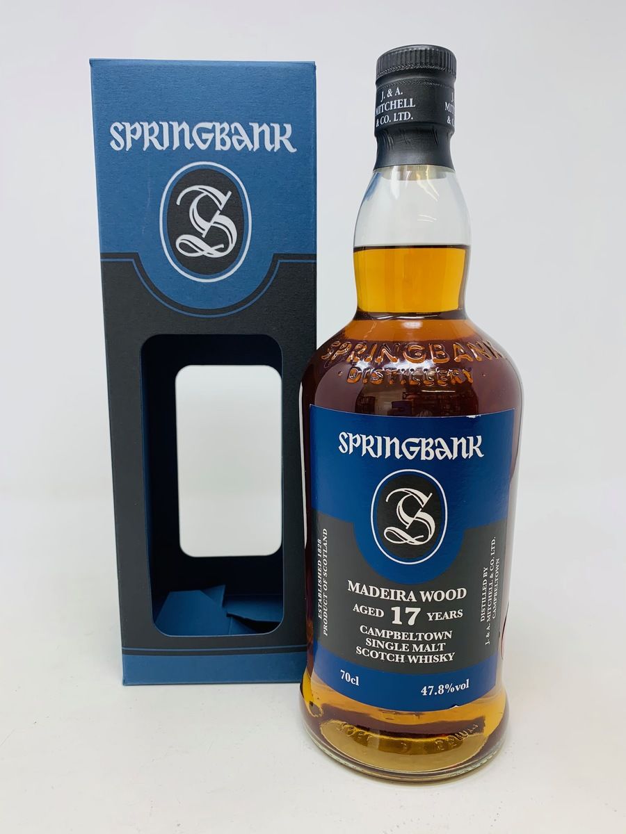 SPRINGBANK 17 YEAR OLD MADEIRA WOOD LIMITED EDITION