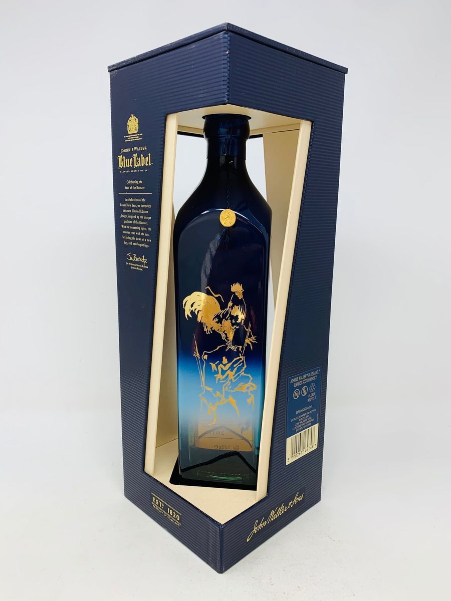 JOHNNIE WALKER BLUE LABEL YEAR OF THE ROOSTER 2017 LIMITED EDITION