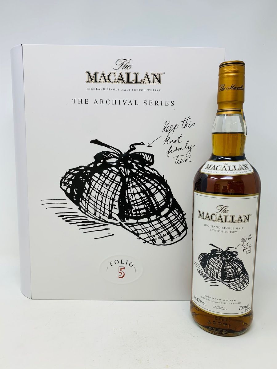 THE MACALLAN FOLIO 5 "THE ARCHIVAL SERIES"