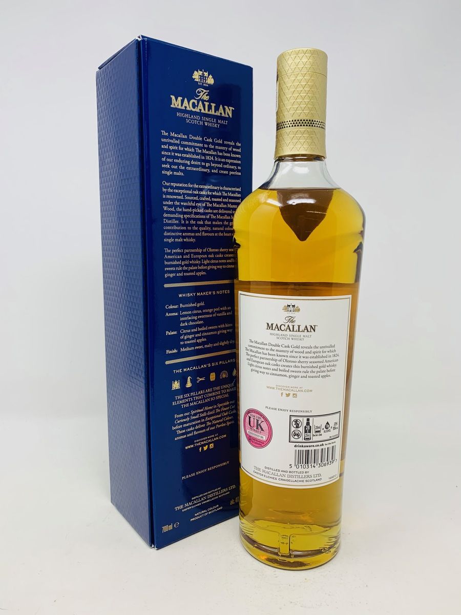 THE MACALLAN GOLD DOUBLE CASK 