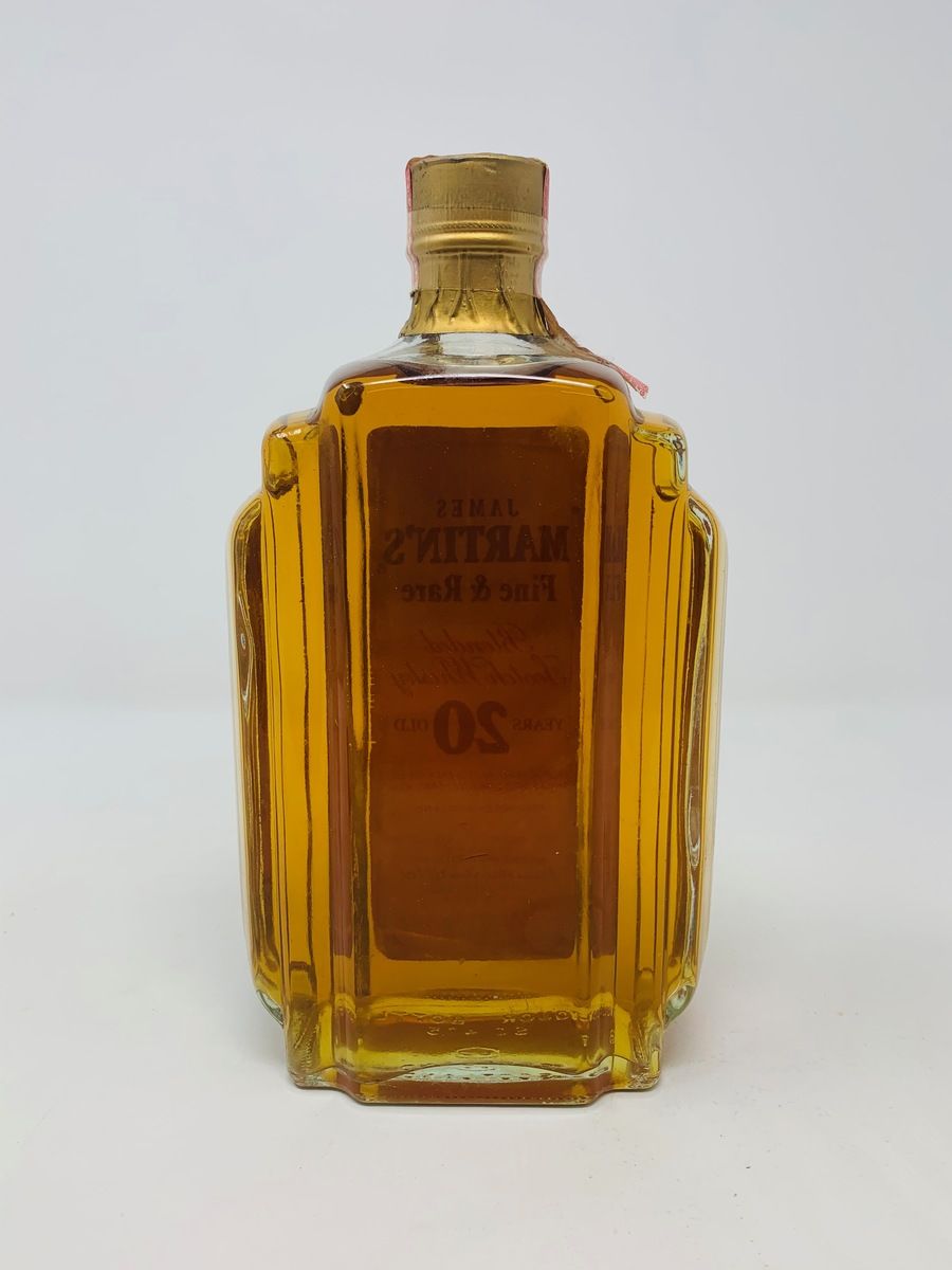 JAMES MARTIN'S FINE AND RARE 20 YEAR OLD 1970'S - US IMPORT 4/5 QUART