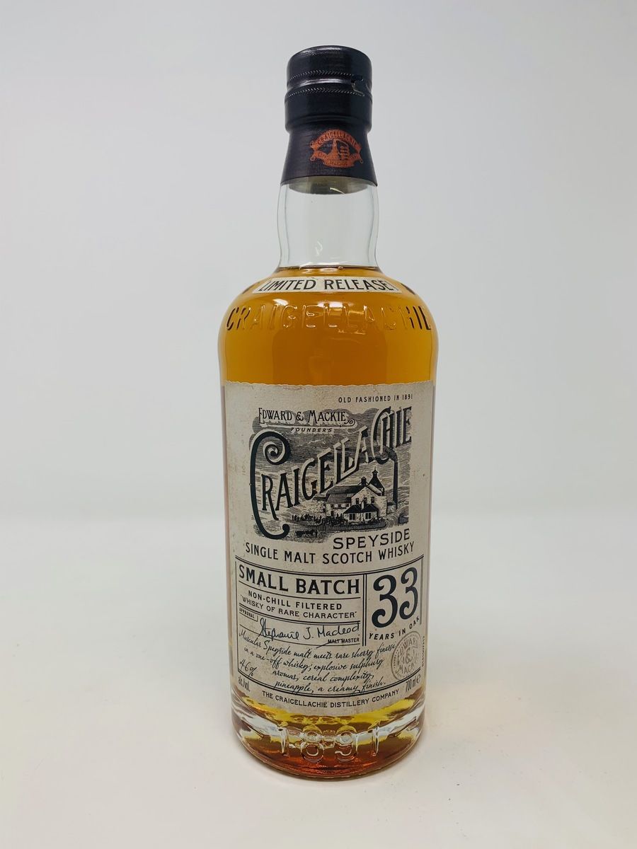 CRAIGELLACHIE 1983 33 YEARS OLD SMALL BATCH