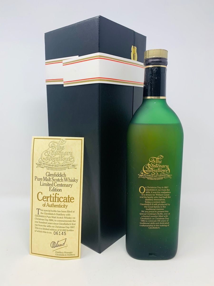 GLENFIDDICH LIMITED CENTENARY EDITION