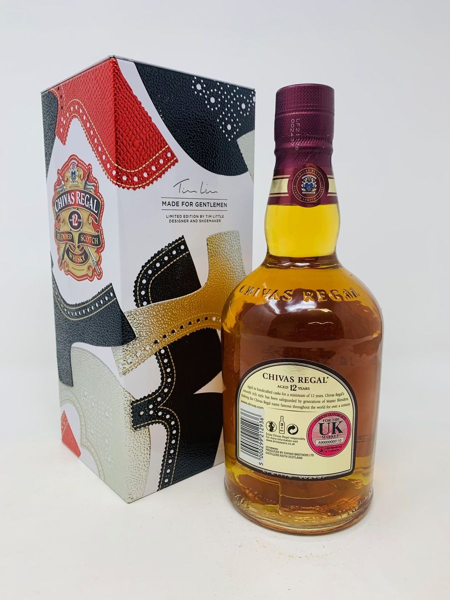 Chivas Regal 12 Year Old Blended Scotch Whisky 'Made for Gentleman' Box,  Scotland