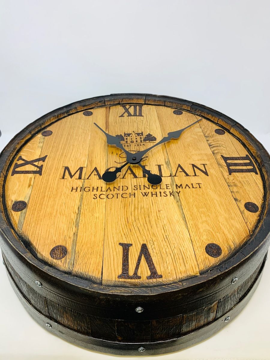 MACALLAN CASK TOP CLOCK