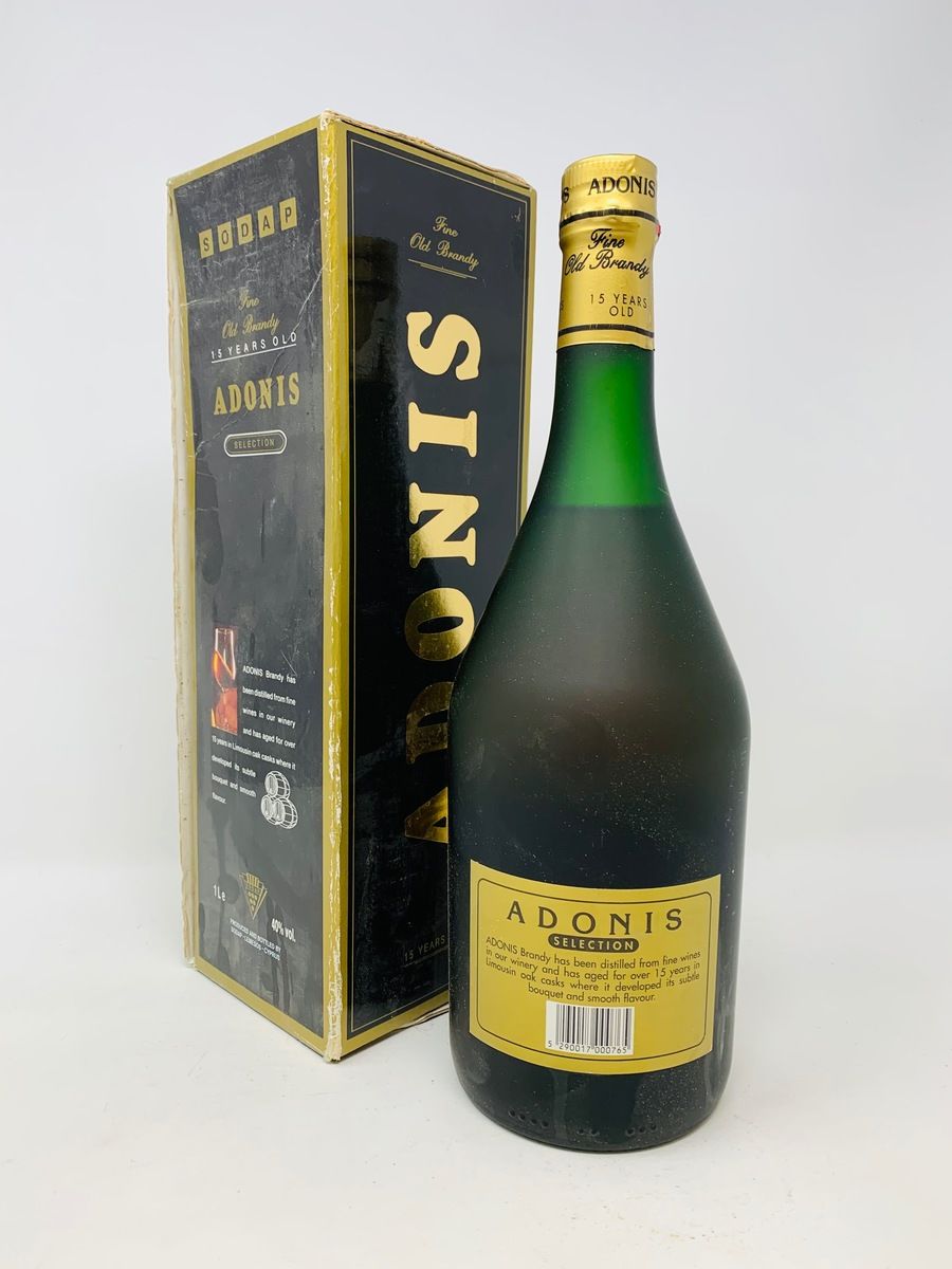 15 YEAR OLD SODAP ADONIS CYPRUS BRANDY