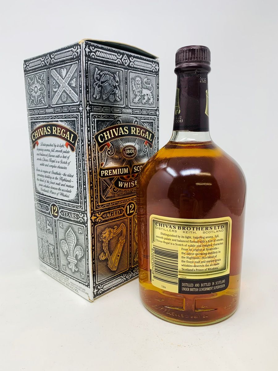 CHIVAS REGAL 12 YEAR OLD 1 LITRE