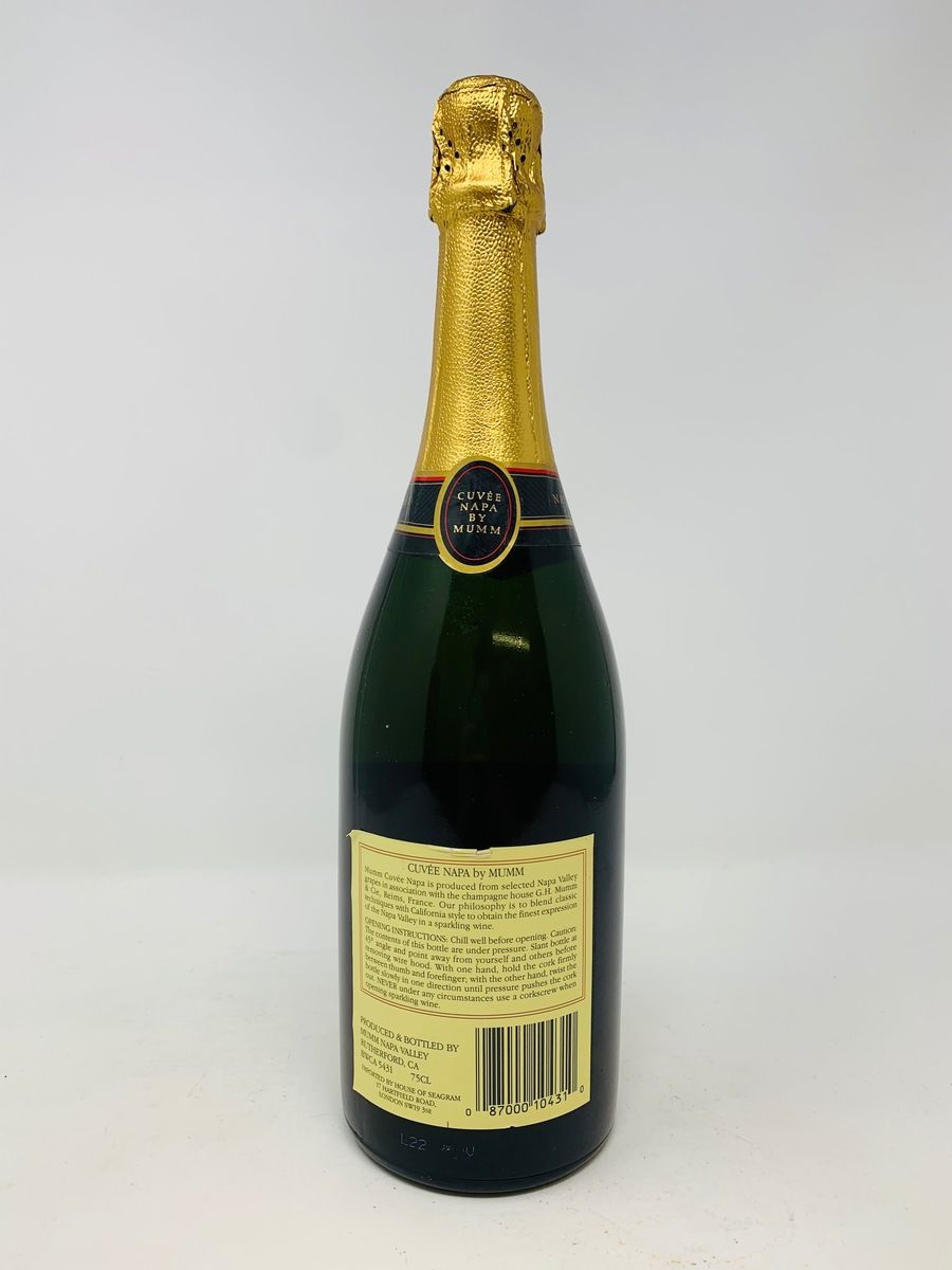 CUVEE NAPA MUMM CHAMPAGNE