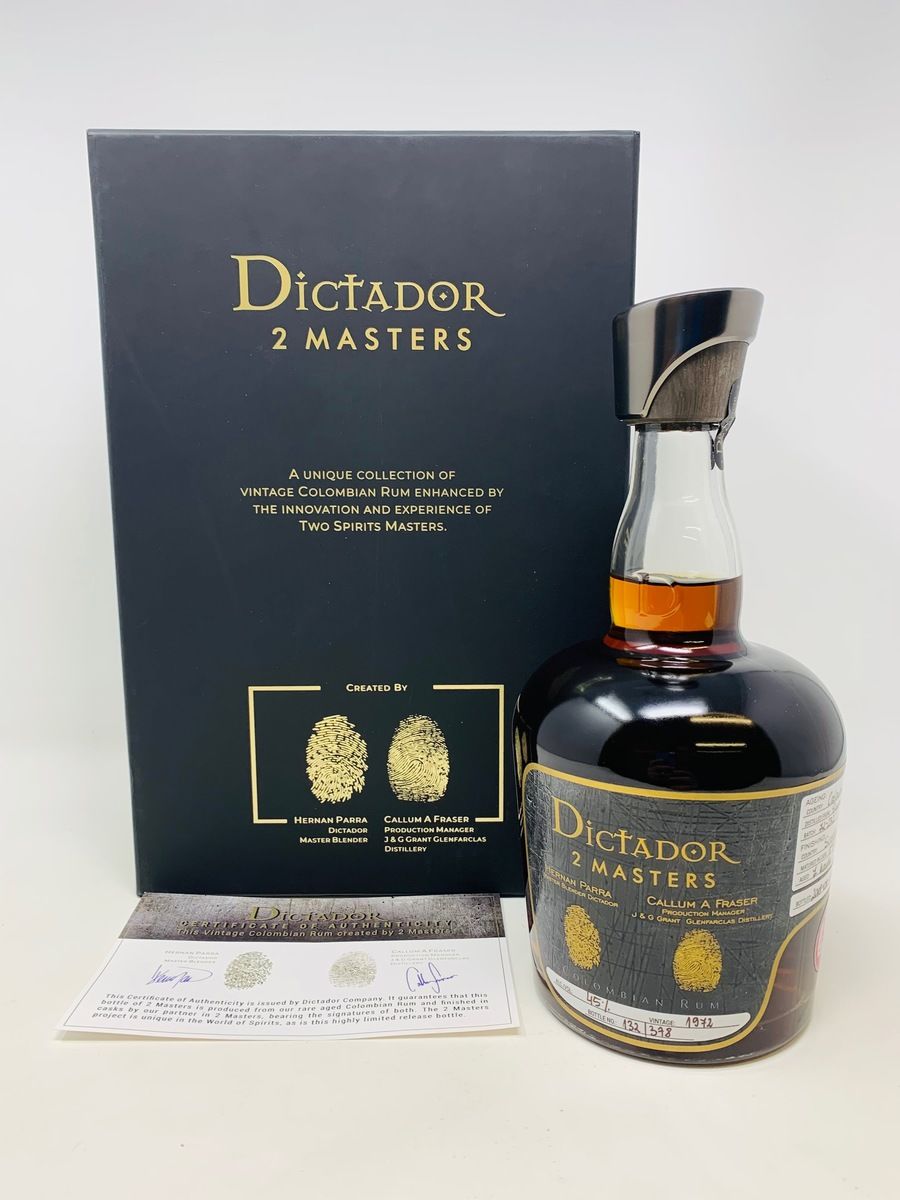 DICTADOR 2 MASTERS 45 YEAR OLD COLOMBIAN RUM