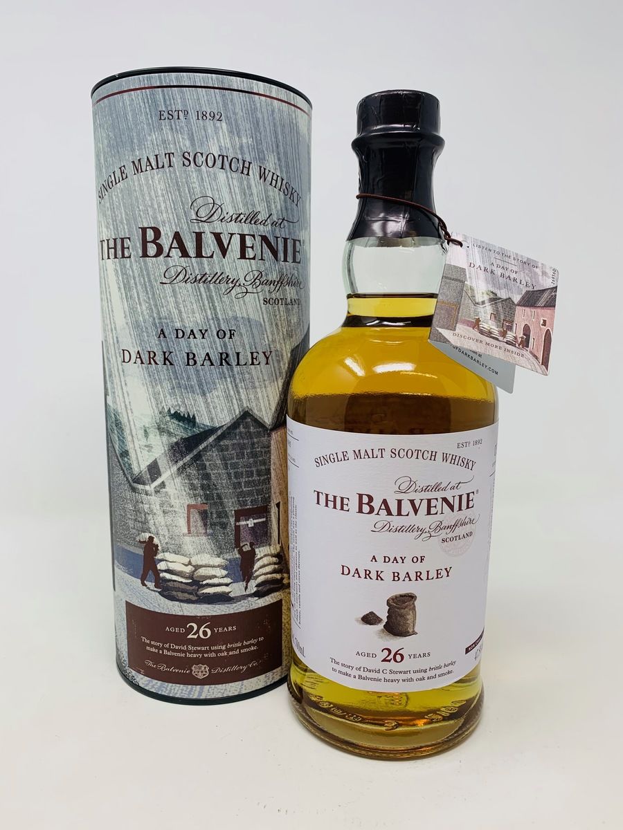 BALVENIE 26 YEAR OLD "A DAY OF DARK BARLEY"