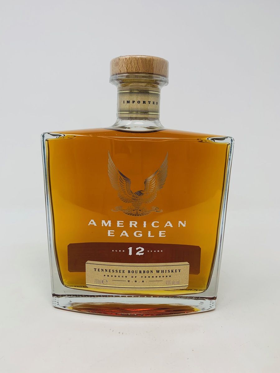 AMERICAN EAGLE 12 YEAR OLD TENNESSEE BOURBON WHISKEY