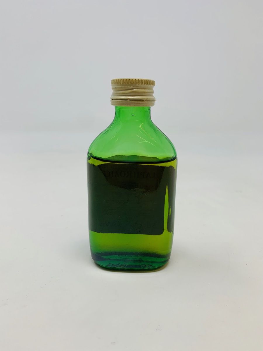 LAPHROAIG 10 YEAR OLD PRE ROYAL WARRANT MINIATURE (FLAT)